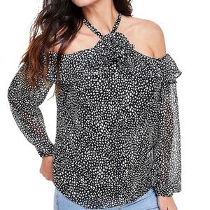 I.N.C 3x cold shoulder blouse